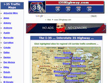 Tablet Screenshot of i35highway.com